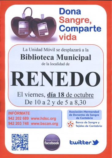 Jornada donación de sangre - Renedo de ...