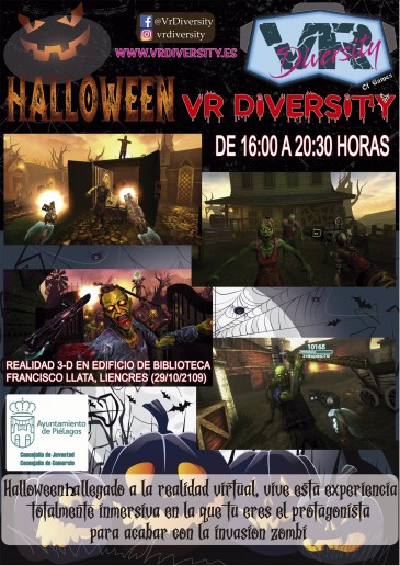 Realidad virtual de Halloween para ...