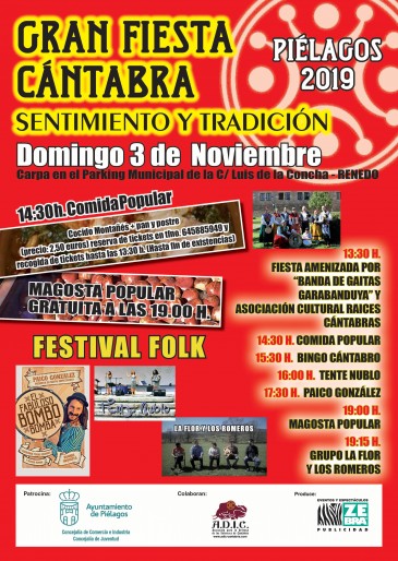Gran fiesta cántabra