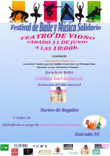 Festival de baile y música solidario