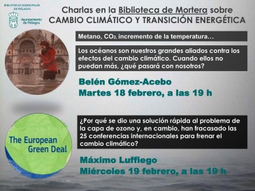 Charlas cambio climático y transición ...