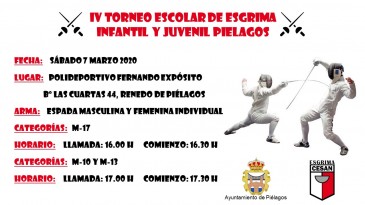 IV Torneo escolar de esgrima infantil y ...