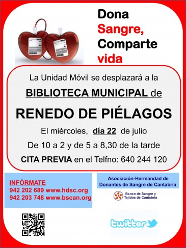 Jornada extracción sangre - Renedo de ...