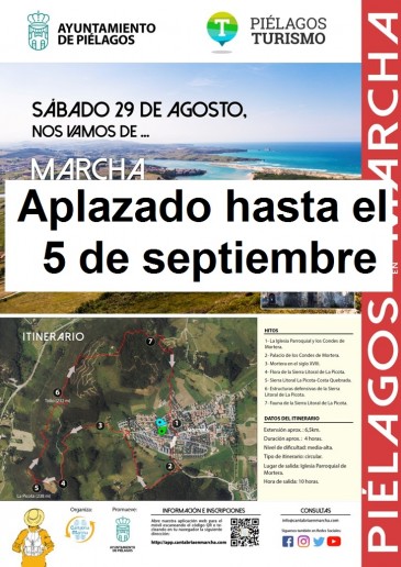 Aplazado hasta el 5 de septiembre