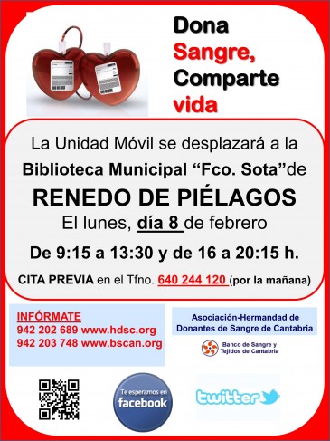Jornada donación de sangre - Renedo de ...