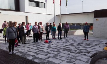 El ‘Grupo de paseo saludable’ ...