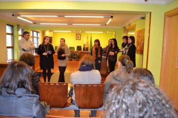 La consejera de Presidencia y el ...