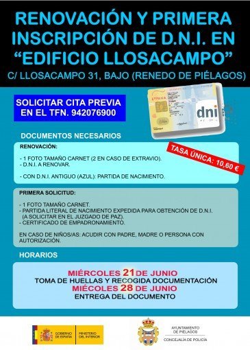 Abierto el plazo de solicitud de cita ...