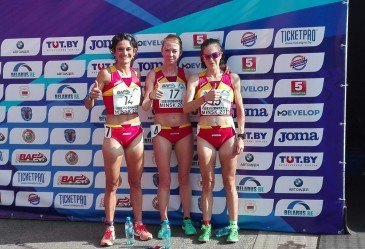 Irene Pelayo, séptima por equipos en ...