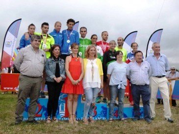 Los atletas del Piélagos Javier Crespo ...