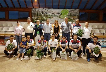 La pareja formada por Luis Gerardo Saiz ...