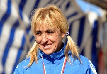 La atleta del Piélagos Carmen Cacho, ...