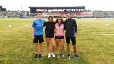 Tres atletas de la Escuela municipal de ...