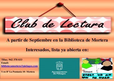 La Biblioteca municipal de Mortera ...