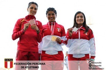 La atleta del Piélagos Nuria Lugueros, ...