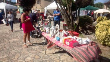 Más de una veintena de stands ...