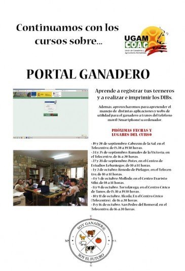 UGAM-COAG impartirá los días 1 y 2 de ...