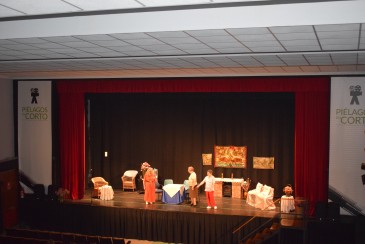 El Grupo de teatro de Oruña ...