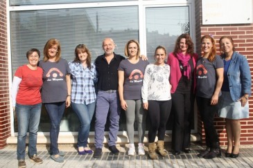 Integrantes de la Lanzadera de Empleo ...