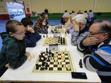 Un total de 80 jugadores participaron ...