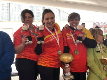 Las chicas de la Asociación Deportiva ...