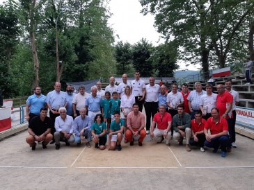 Jesús Salmón y Víctor González, ...