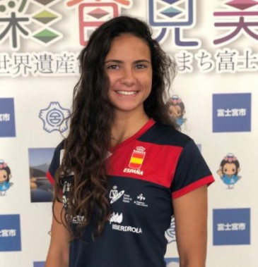 La deportista del Club Kime de Boo de ...