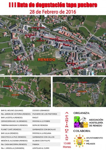 Once establecimientos hosteleros ...