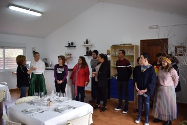 Los alumnos y alumnas del Taller de ...