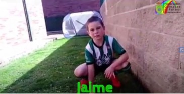 Los jugadores de la Escuela municipal ...