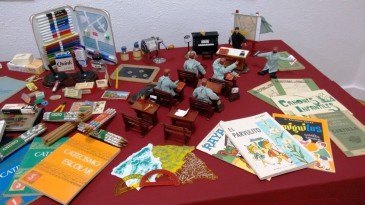 La exposición “Yo también fui a ...