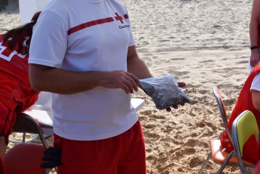 La playa de Valdearenas en Piélagos, ...