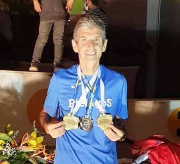 El atleta del Piélagos Fernando ...