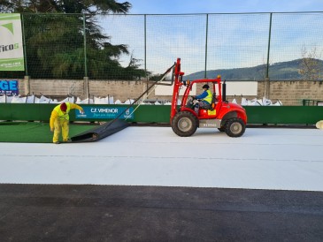 Comienza la colocación del nuevo ...