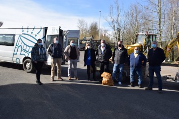 Agricultores de Valderredible donan una ...