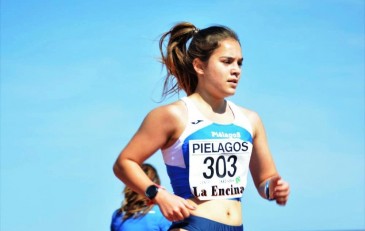 La atleta del Piélagos Celia Vílchez ...