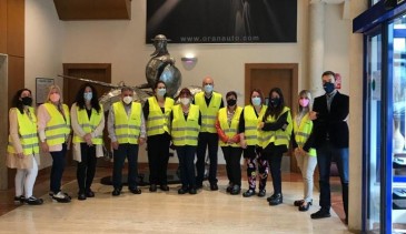 Los integrantes de la VII Lanzadera de ...