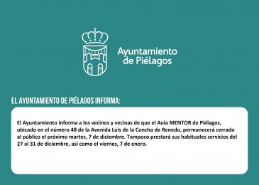 El Ayuntamiento de Piélagos informa a ...