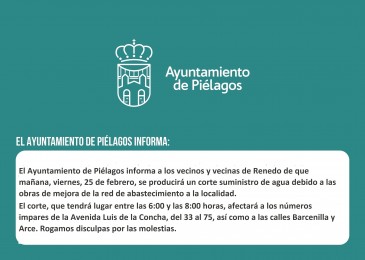 Aviso importante para los vecinos y ...