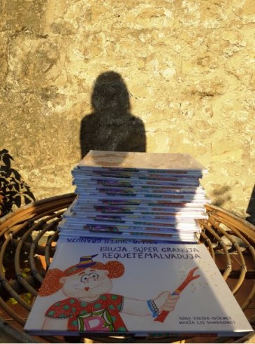 La escritora Rosa Diego Güemes y su ...