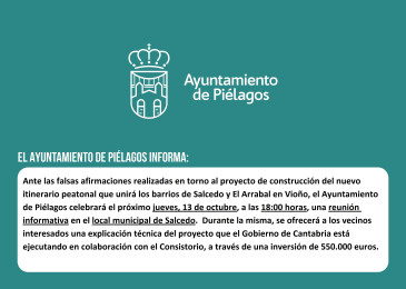 Reunión informativa nuevo itinerario ...