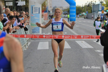 Irene Pelayo, vencedora de los 10 km ...