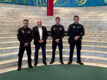 Cuatro nuevos agentes de Piélagos ...