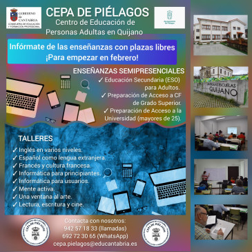 El CEPA de Piélagos abre, hasta el 10 ...