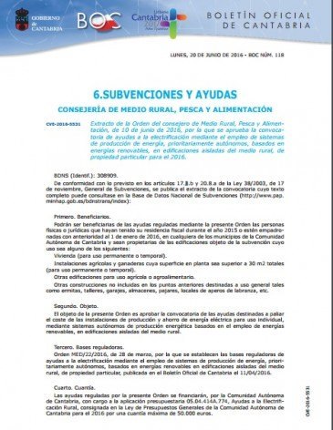 Abierto el plazo de solicitud de ayudas ...