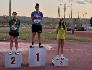 La atleta del Piélagos Leire Arranz, ...