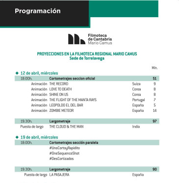 Trabajos de la Sección Paralela del ...