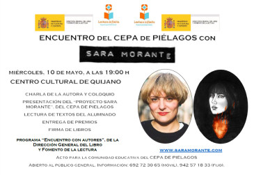 La escritora e ilustradora Sara Morante ...