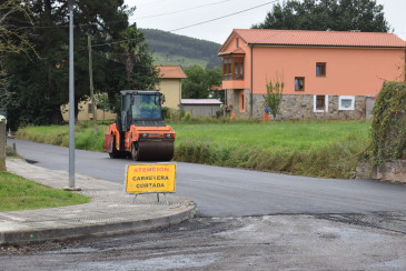 En marcha el asfaltado de la sección ...