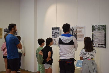 Participantes en uno de los campamentos ...